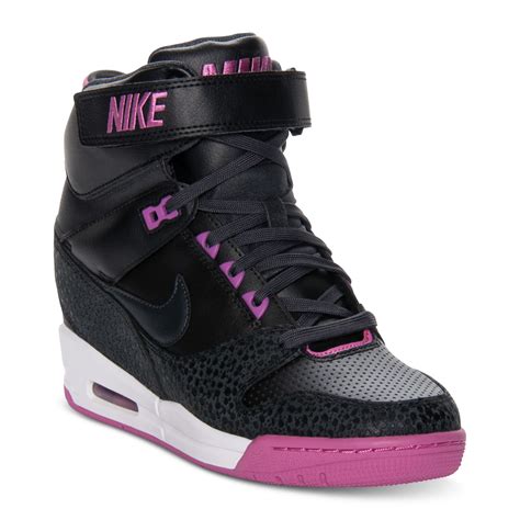 nike wedge sneakers women's